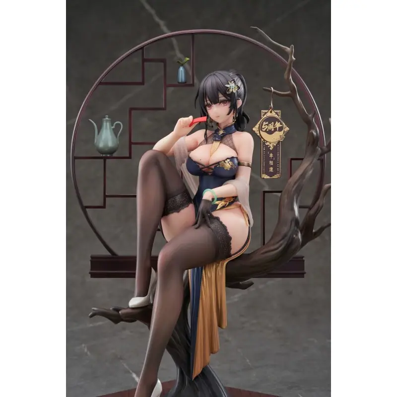 Original Character statuette PVC 1/7 Xiami China Dress Genboku Ver. 26 cm | 6971995421719