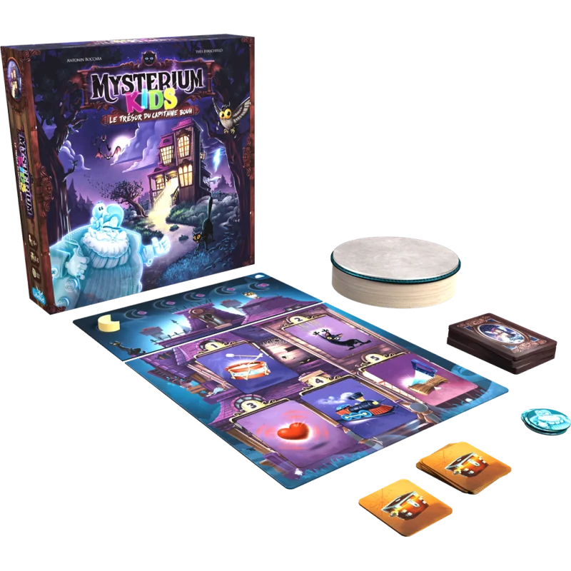 Game: Mysterium Kids - Captain Boo's Treasure
Publisher: Libellud
English Version