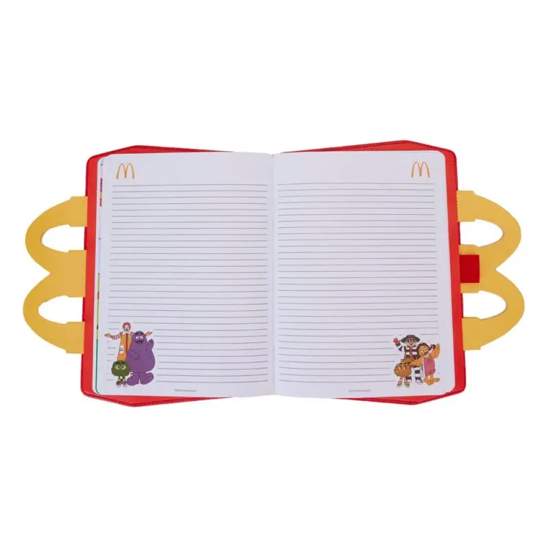 McDonalds by Loungefly carnet de notes Lunchbox Happy Meal | 0671803490789