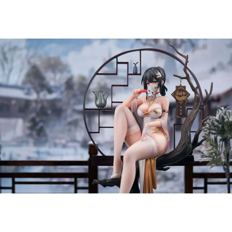 Original Character statuette PVC 1/7 Xiami China Dress Step On Snow Ver. 26 cm | 6971995421726