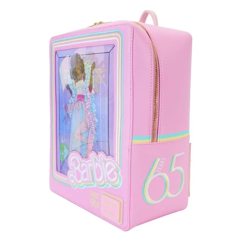 Mattel by Loungefly sac à dos Mini Barbie 65th Anniversary Doll Box   | 0671803517905