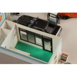 Original Illustration 1/64 maquette papier 1/64 Gas Station 11 cm (re-run) | 4582362385446