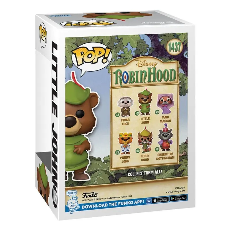 Robin Hood POP! Disney Vinyl figurine Little Jon 9 cm | 0889698759113