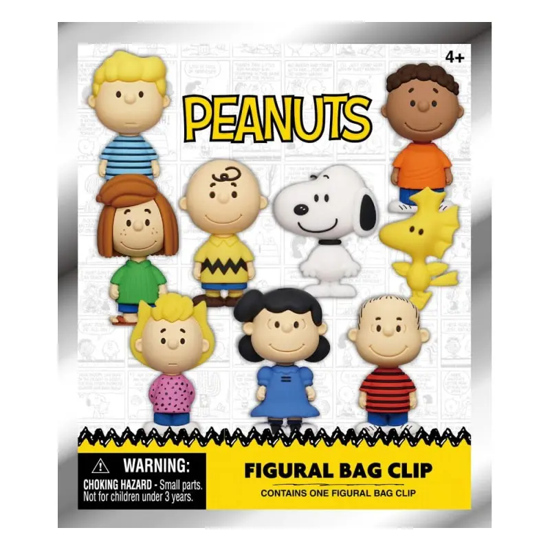 Peanuts présentoir porte-clés sac à dos 3DSnoopy Series 1 (24) | 0077764340000