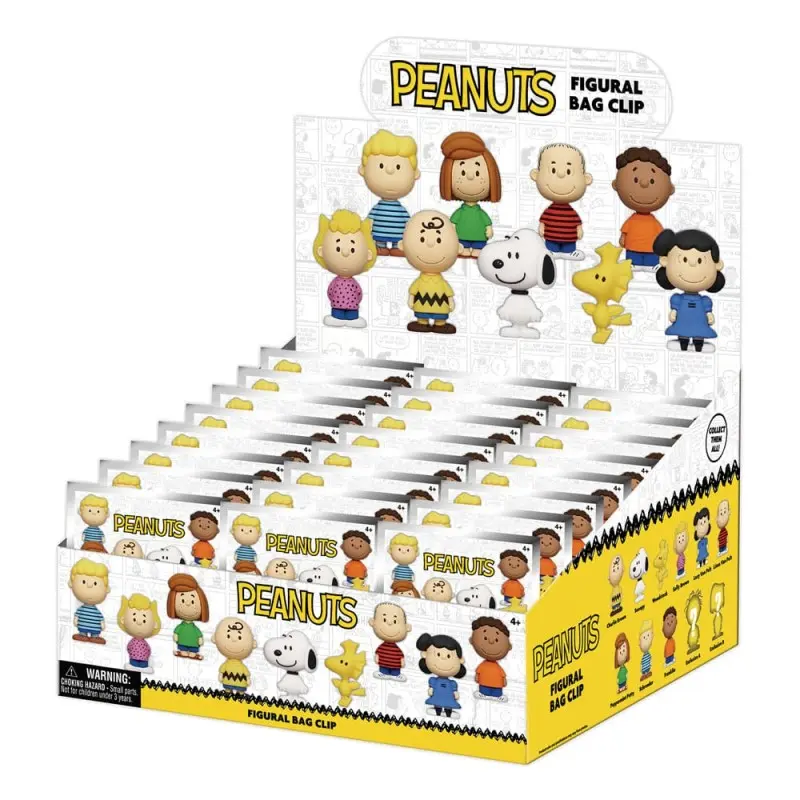 Peanuts présentoir porte-clés sac à dos 3DSnoopy Series 1 (24) | 0077764340000