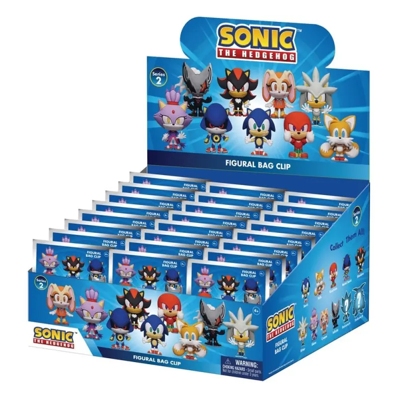 Sonic - The Hedgehog porte-clés sac à dos 3D Series 2 (24) | 0077764360152