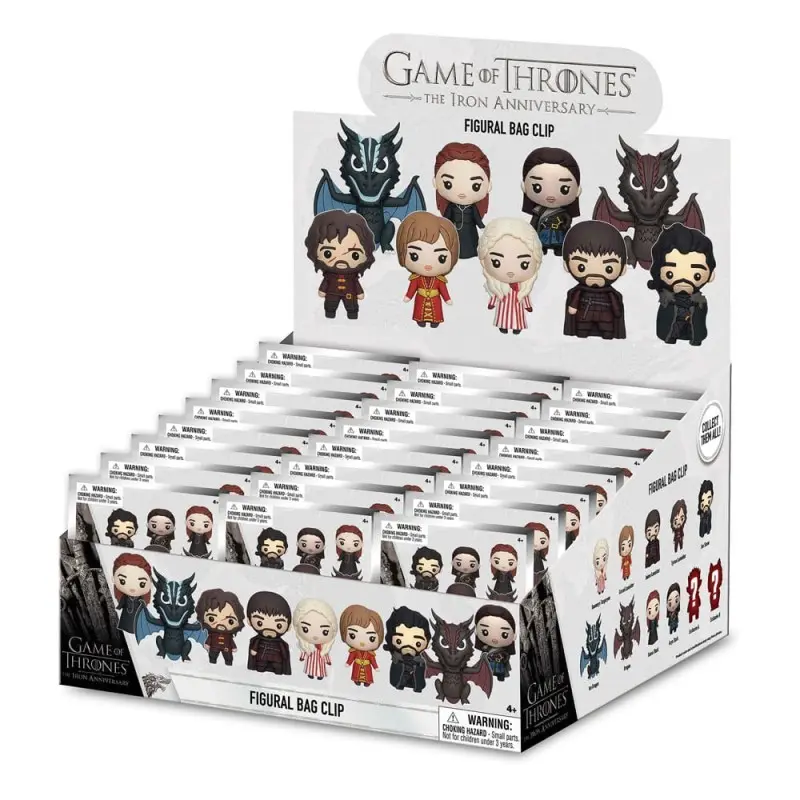 Game of Thrones porte-clés sac à dos 3D  Series 1 (24) | 0077764471858