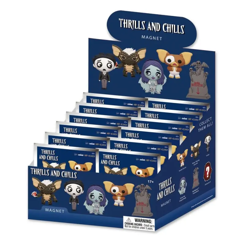 Thrills and Chills présentoir aimants 3DSeries 1 (12) | 0077764471957