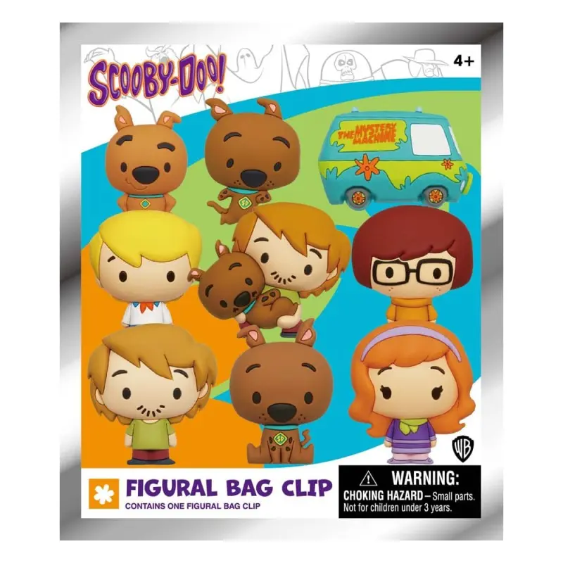 Scooby Doo présentoir porte-clés sac à dos 3D Series 1 (24) | 0077764472251