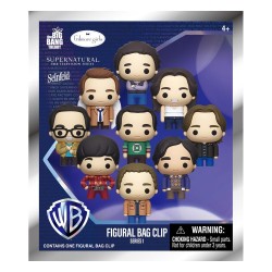 Warner Brothers TV présentoir porte-clés sac à dos 3DSeries 1 (24)