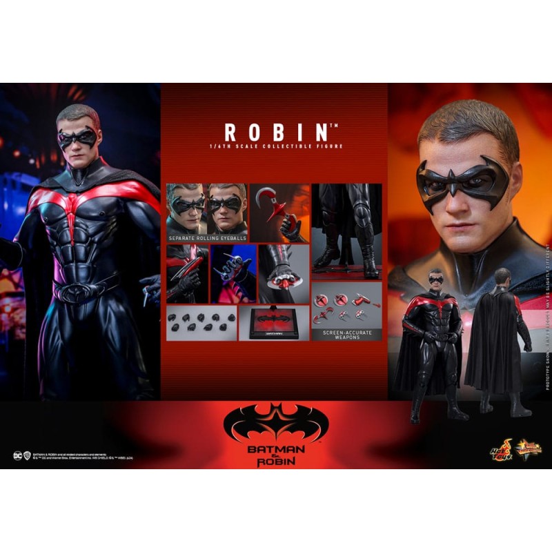Batman et Robin figurine Movie Masterpiece 1/6 Robin 30 cm