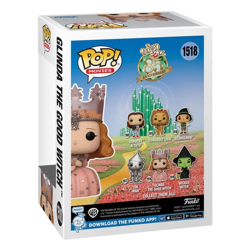 Le Magicien d'Oz POP & Buddy! Movies Vinyl figurine Glinda the Good Witch 9 cm | 0889698759748