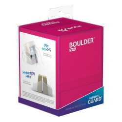 produit : Boulder Deck Case 100+ taille standard Rhodonite marque : Ultimate Guard