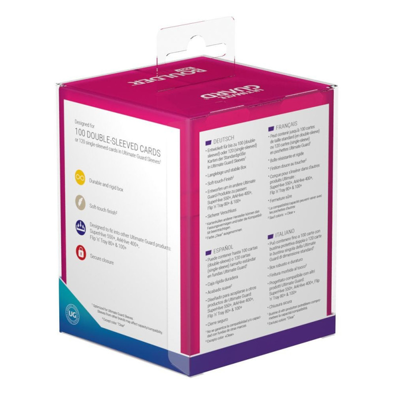 Product: Boulder Deck Case 100+ Standard Size Rhodonite
Brand: Ultimate Guard