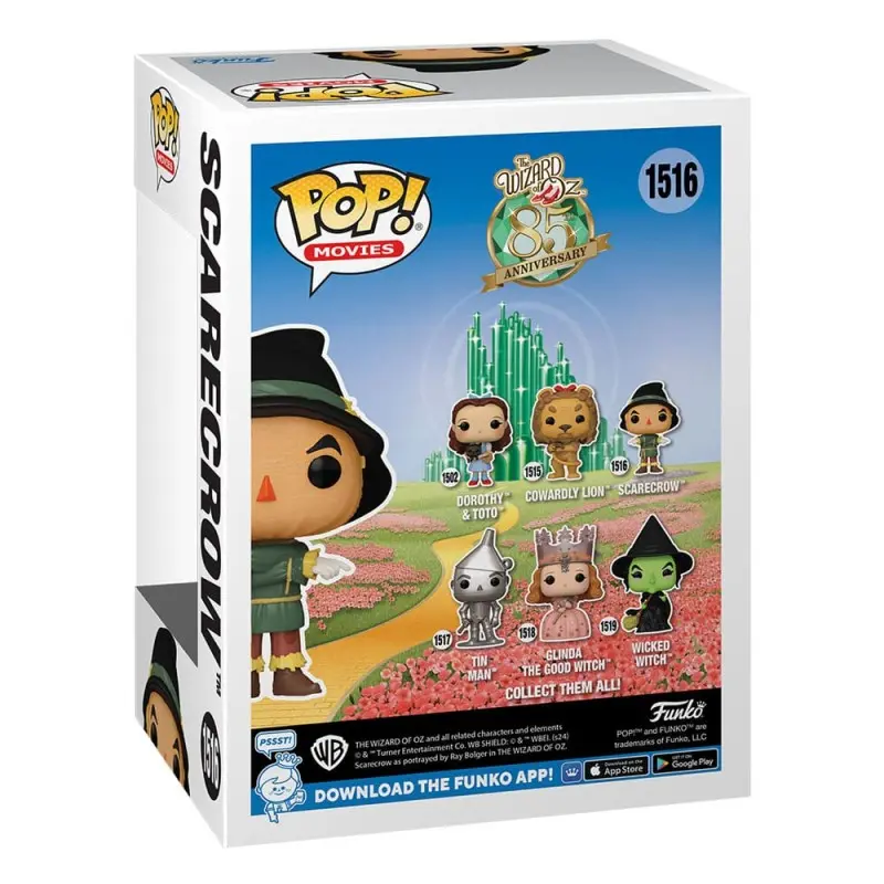 Le Magicien d'Oz POP! Movies Vinyl figurine The Scarecrow 9 cm | 0889698759755