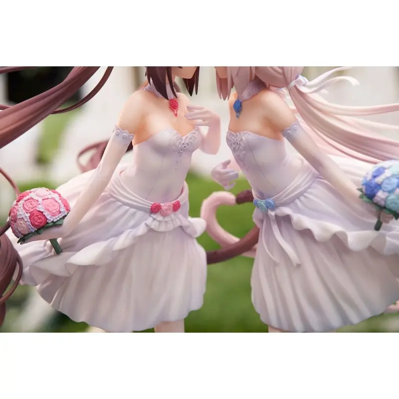 Nekopara statuette PVC 1/7 Nekopara Chocola & Vanilla Dream of Eden Ver. 23 cm | 6971995421863