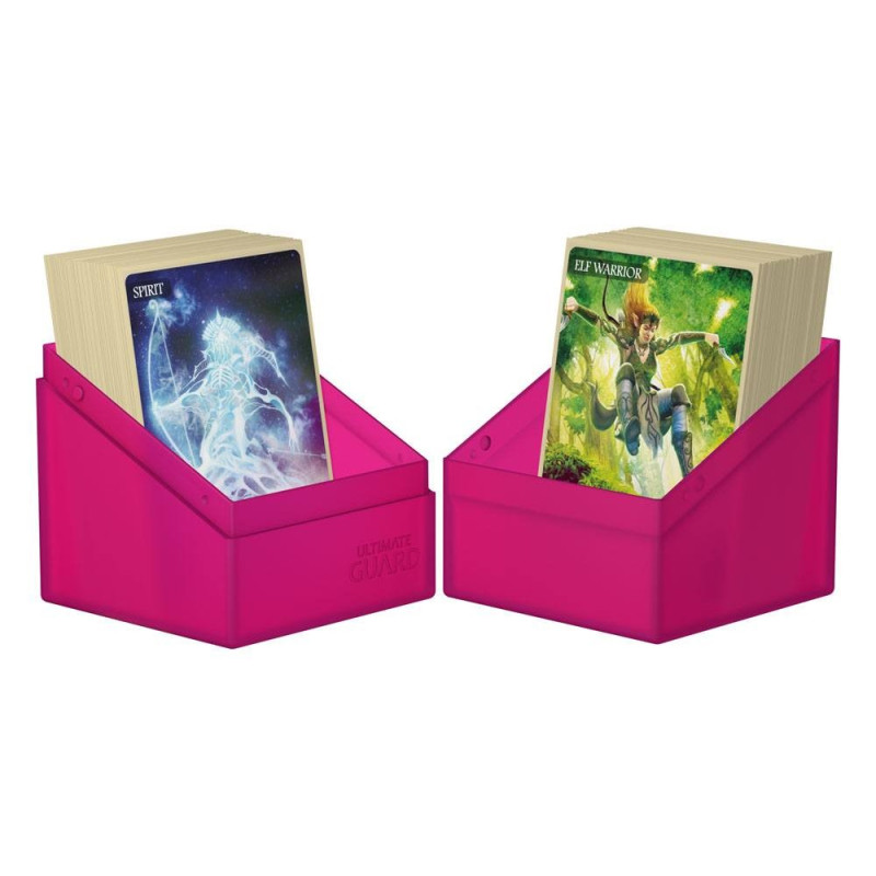 produit : Boulder Deck Case 100+ taille standard Rhodonite
marque : Ultimate Guard