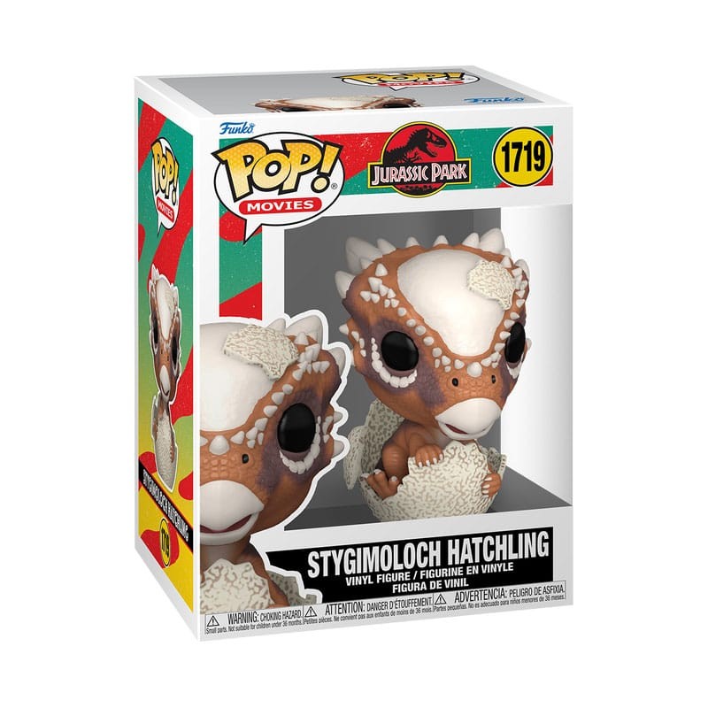 Jurassic Park Hatchling POP! Movies Vinyl figurine Stygimoloch 9 cm