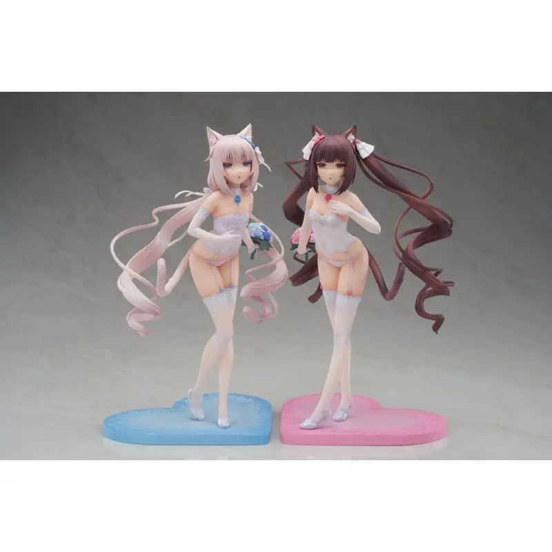 Nekopara statuette PVC 1/7 Nekopara Chocola & Vanilla Dream of Eden Ver. 23 cm | 6971995421863