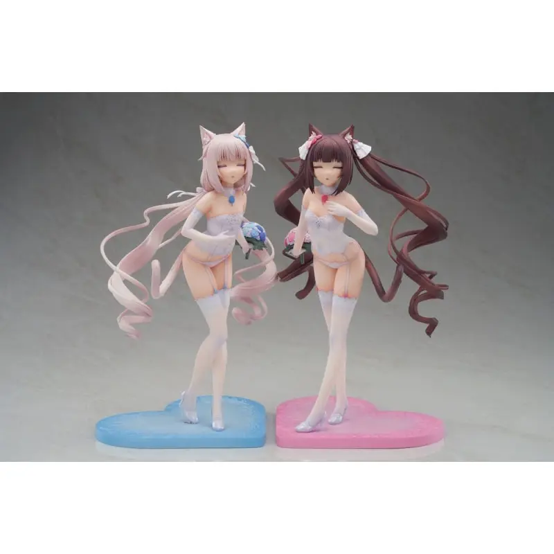 Nekopara statuette PVC 1/7 Nekopara Chocola & Vanilla Dream of Eden Ver. 23 cm | 6971995421863