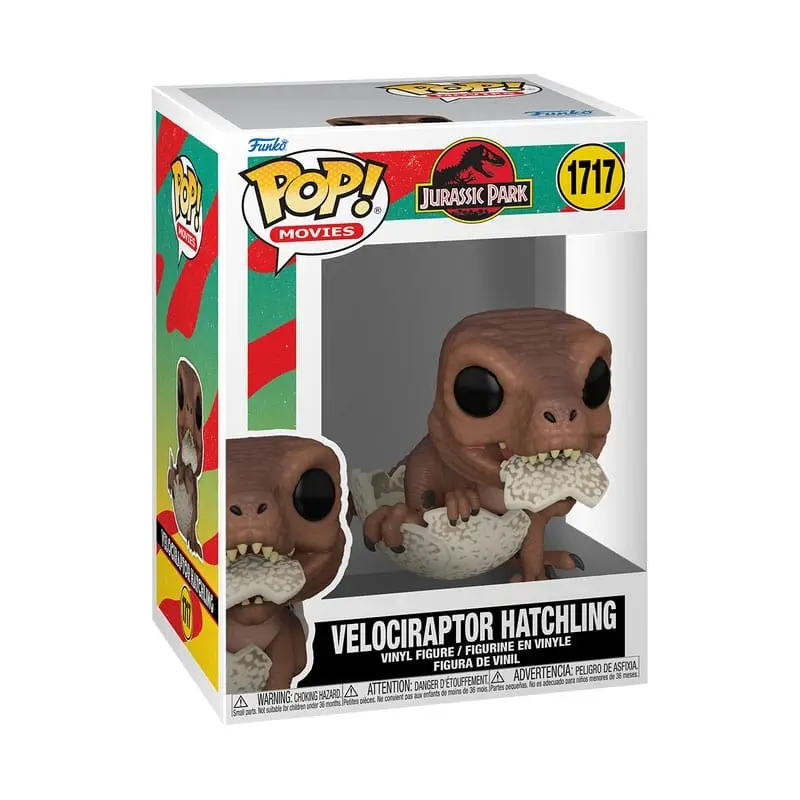 Jurassic Park Hatchling POP! Movies Vinyl figurine Velociraptor 9 cm | 0889698759878