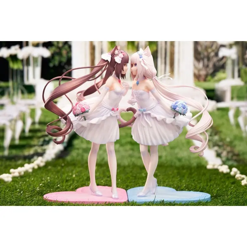 Nekopara statuette PVC 1/7 Nekopara Chocola & Vanilla Dream of Eden Ver. 23 cm | 6971995421863