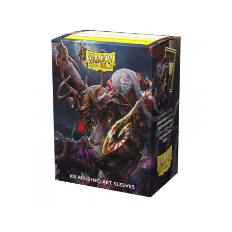 Produit : Dragon Shield Standard size Brushed Art Sleeves - Christmas 2022 (100 Sleeves) Marque : Dragon Shield Produit : Dragon Shield Standard size Brushed Art Sleeves - Christmas 2022 (100 Sleeves) Marque : Dragon Shield