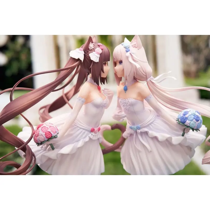 Nekopara statuette PVC 1/7 Nekopara Chocola & Vanilla Dream of Eden Ver. 23 cm | 6971995421863