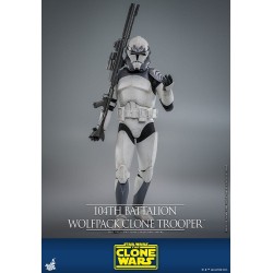 Star Wars The Clone Wars figurine 1/6 104th Battalion Wolfpack Clone Trooper 30 cm