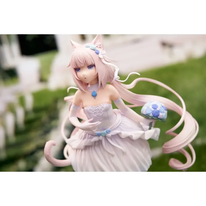 Nekopara statuette PVC 1/7 Nekopara Vanilla Dream of Eden Ver. 23 cm | 6971995421870