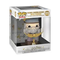 Harry Potter POP! Deluxe Vinyl figurine Deluxe Dumbledore w/Podium 12 cm | 0889698760027