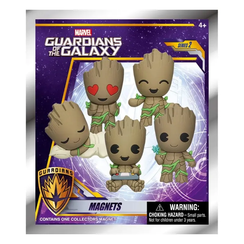 Guardian of the Galaxy présentoir aimants 3D Groot Series 2 (12) | 0077764682506