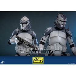Star Wars The Clone Wars figurine 1/6 104th Battalion Wolfpack Clone Trooper 30 cm