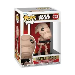 Star Wars, épisode I : La Menace fantôme Anniversary POP! Vinyl figurine Battle Droid 9 cm | 0889698760164