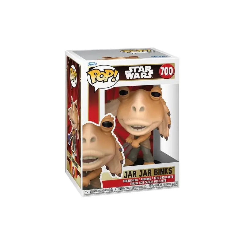 Star Wars, épisode I : La Menace fantôme Anniversary POP! Vinyl figurine Jar Jar Binks w/ Booma Balls 9 cm | 0889698760171