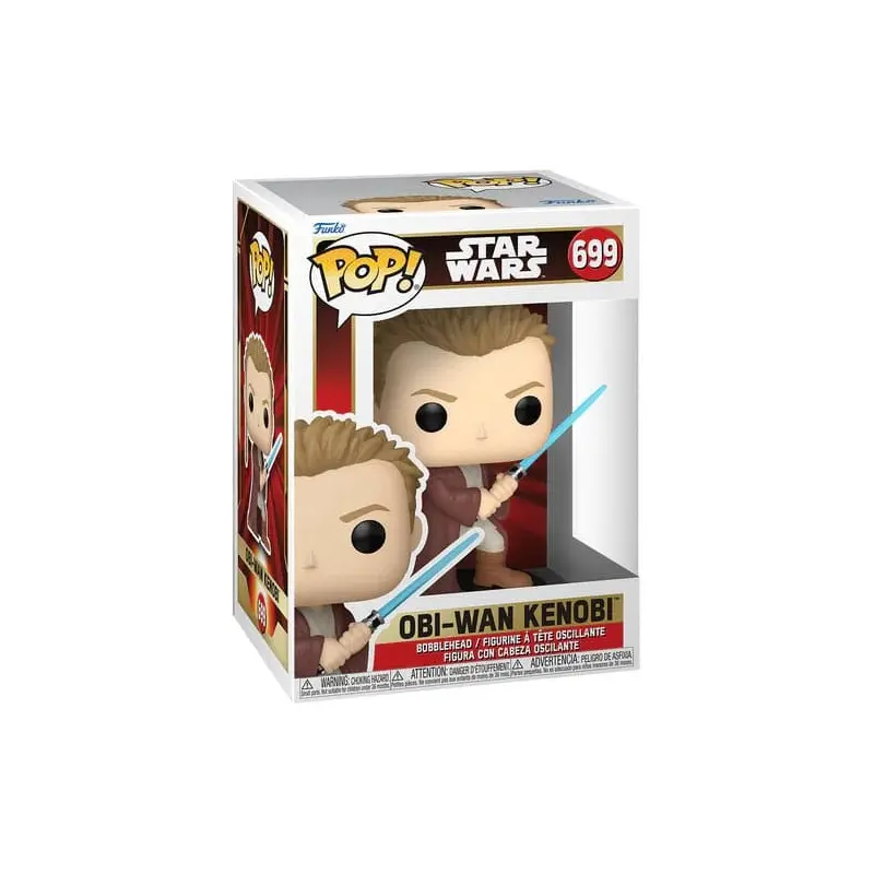 Star Wars, épisode I : La Menace fantôme Anniversary POP! Vinyl figurine Obi-Wan(Young) 9 cm | 0889698760188