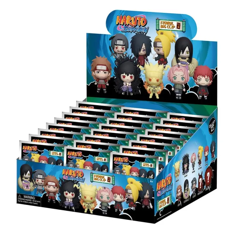 Naruto présentoir porte-clés sac à dos 3D Series 6 (24) | 0077764705953