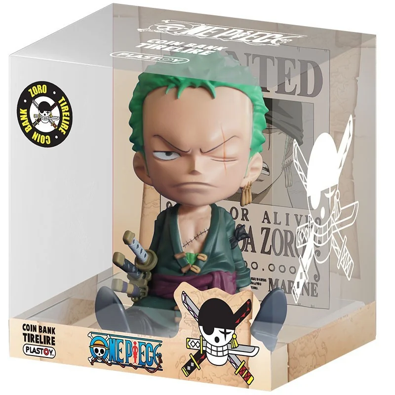 License: One Piece
Product: PVC piggy bank Zoro 18 cm
Brand: Plastoy