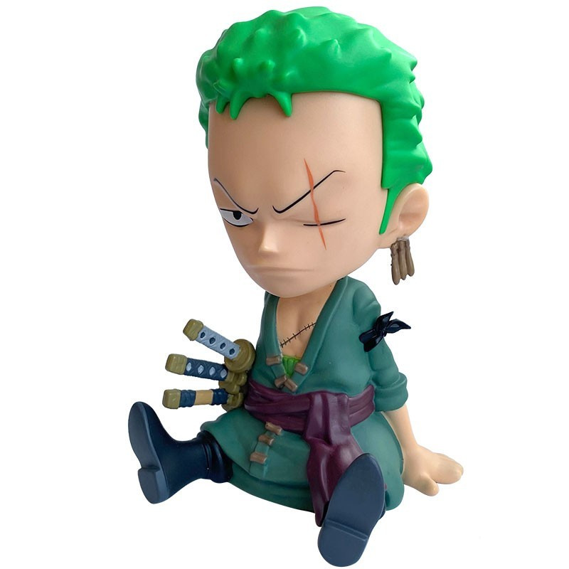 Licentie: One Piece
Product: PVC spaarpot Zoro 18 cm
Merk: Plastoy
