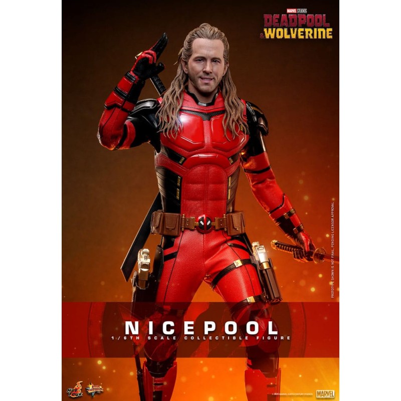 Deadpool & Wolverine Movie Masterpiece figurine 1/6 Nicepool 30 cm