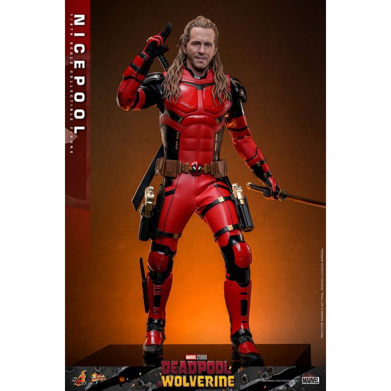 Deadpool & Wolverine Movie Masterpiece figurine 1/6 Nicepool 30 cm