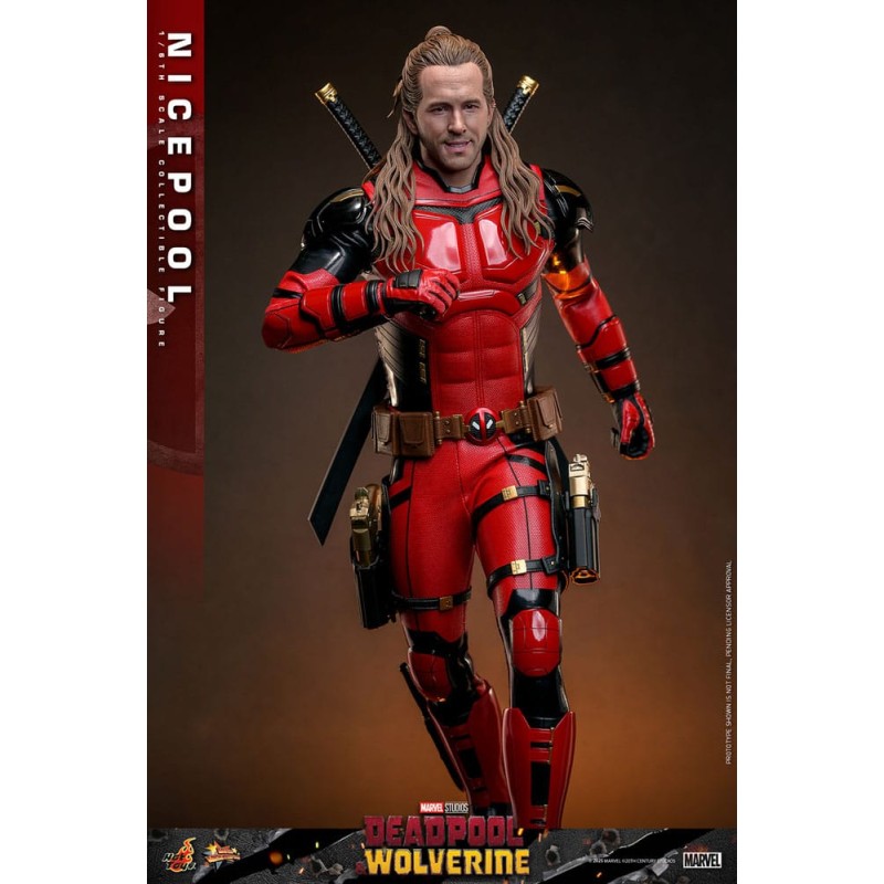 Deadpool & Wolverine Movie Masterpiece figurine 1/6 Nicepool 30 cm