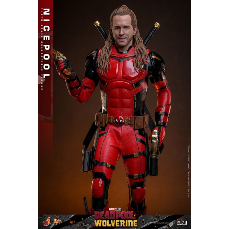 Deadpool & Wolverine Movie Masterpiece figurine 1/6 Nicepool 30 cm