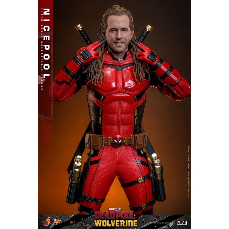 Deadpool & Wolverine Movie Masterpiece figurine 1/6 Nicepool 30 cm