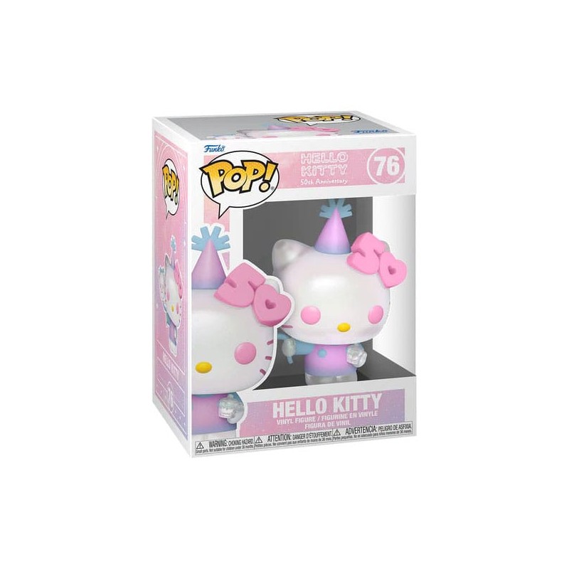 Hello Kitty Figurine POP! Sanrio Vinyl HK w/ Balloons 9 cm