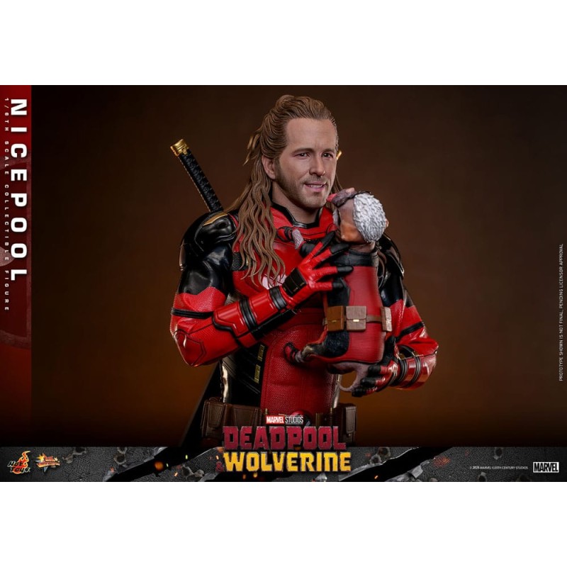 Deadpool & Wolverine Movie Masterpiece figurine 1/6 Nicepool 30 cm