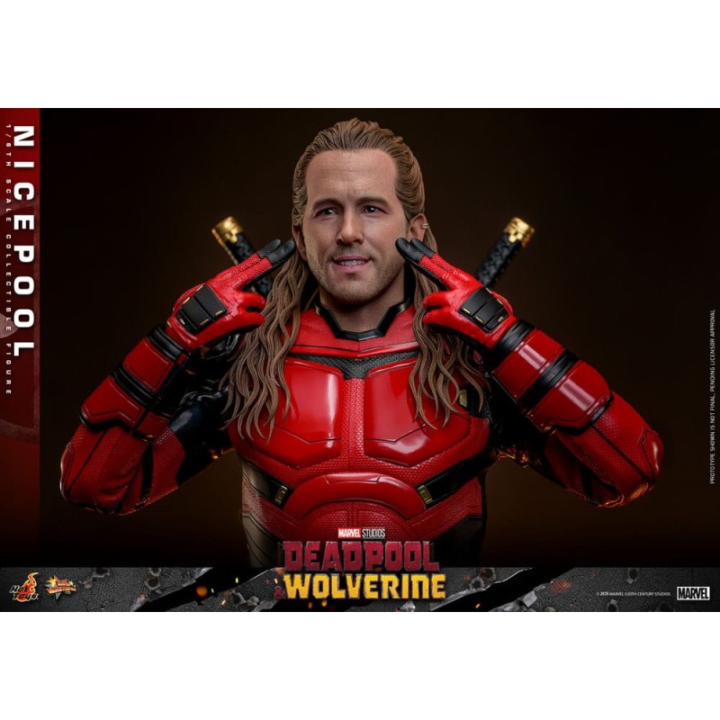 Deadpool & Wolverine Movie Masterpiece figurine 1/6 Nicepool 30 cm