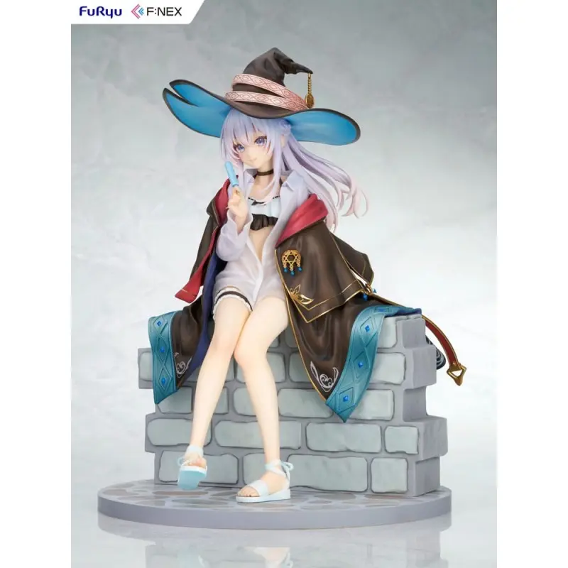 Wandering Witch: The Journey of Elaina F:NEX statuette PVC 1/7 Elaina Summer Vacation Ver. 22 cm  | 4582655077973