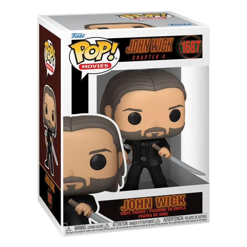 John Wick 4 POP! Movies Vinyl figurine John Wick 9 cm | 0889698761031