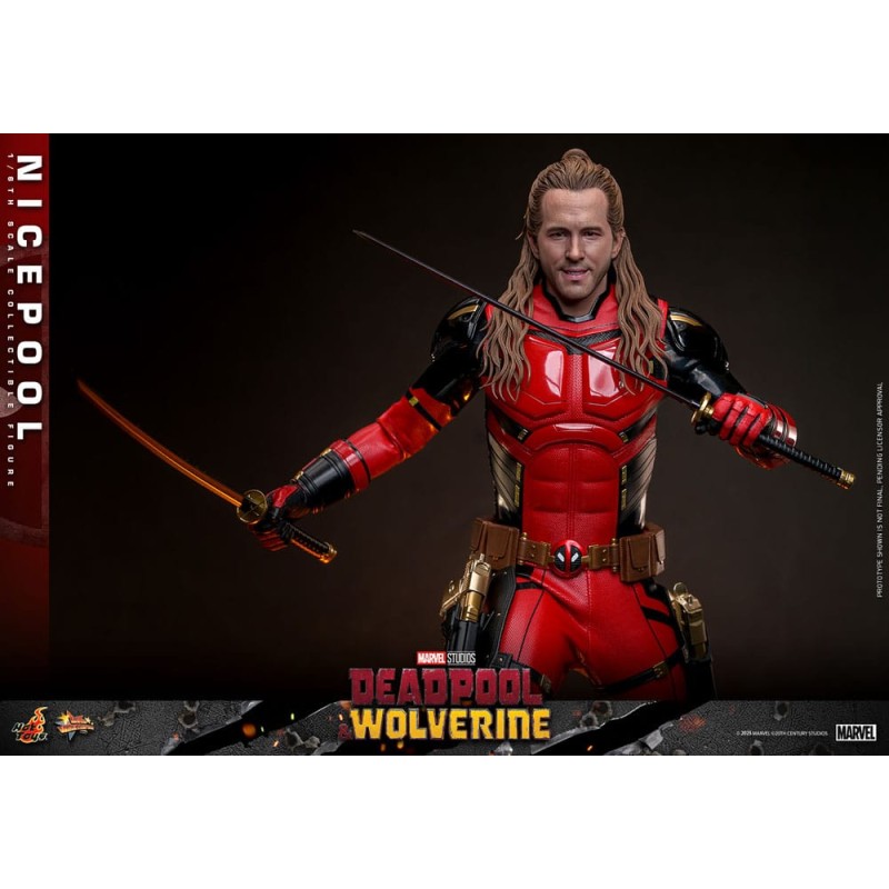 Deadpool & Wolverine Movie Masterpiece figurine 1/6 Nicepool 30 cm